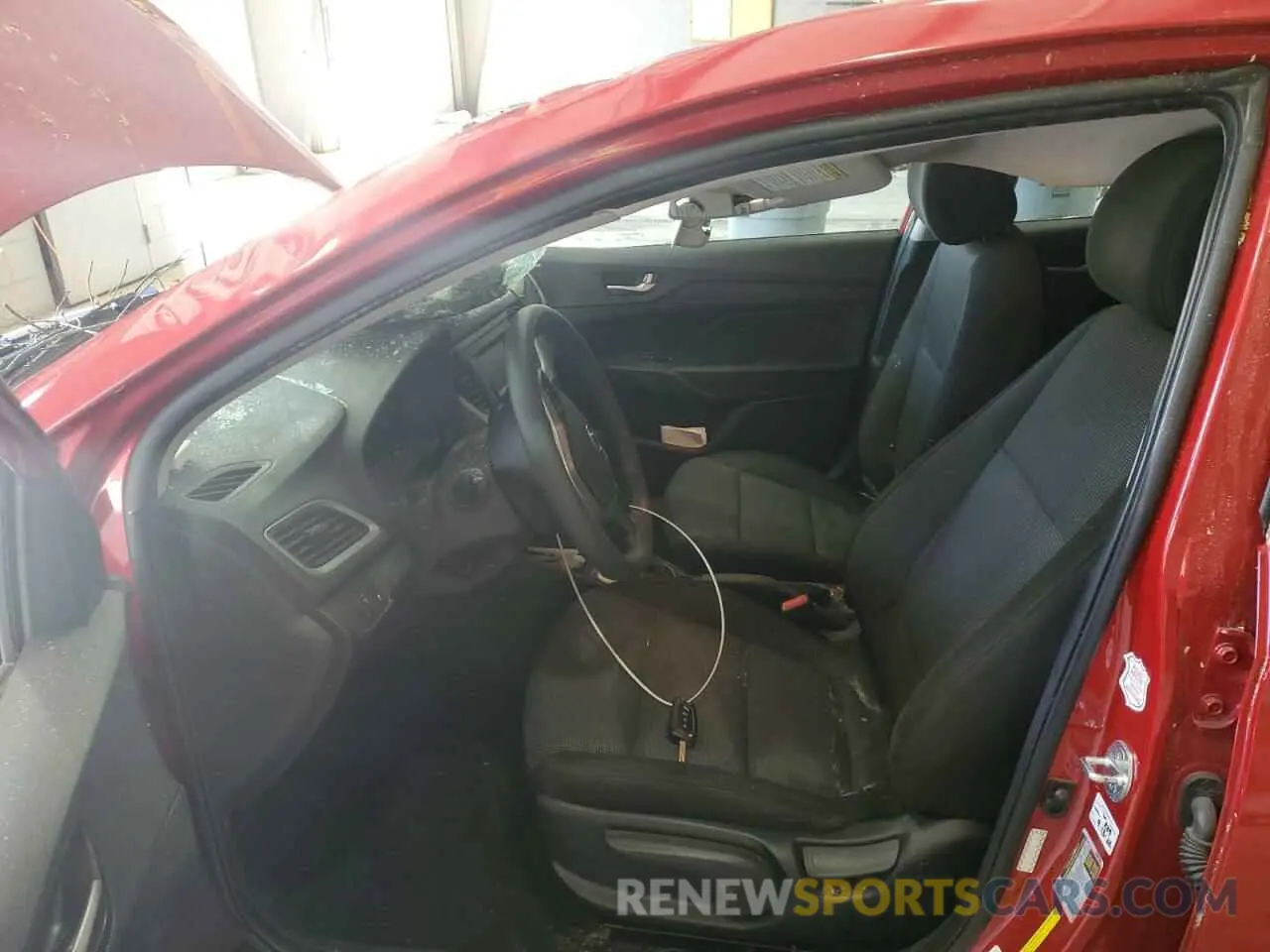7 Photograph of a damaged car 3KPC24A66ME138088 HYUNDAI ACCENT 2021