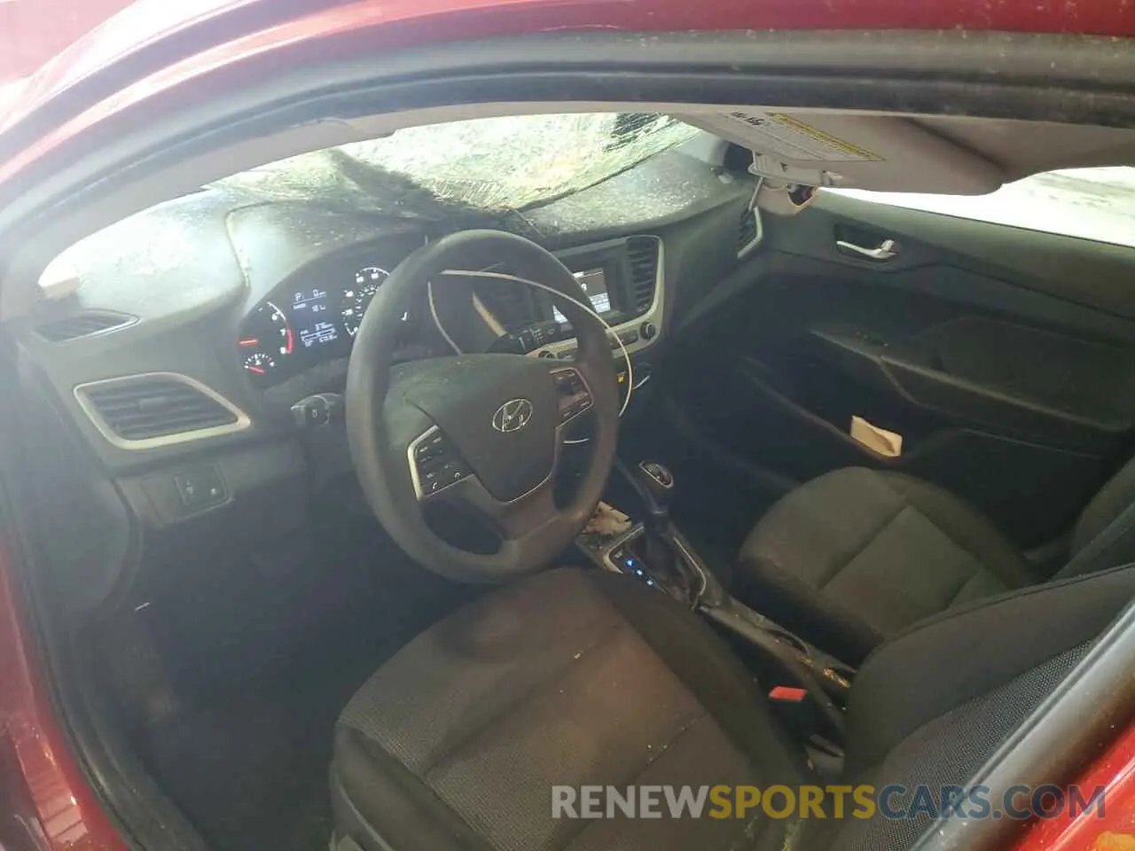 8 Photograph of a damaged car 3KPC24A66ME138088 HYUNDAI ACCENT 2021