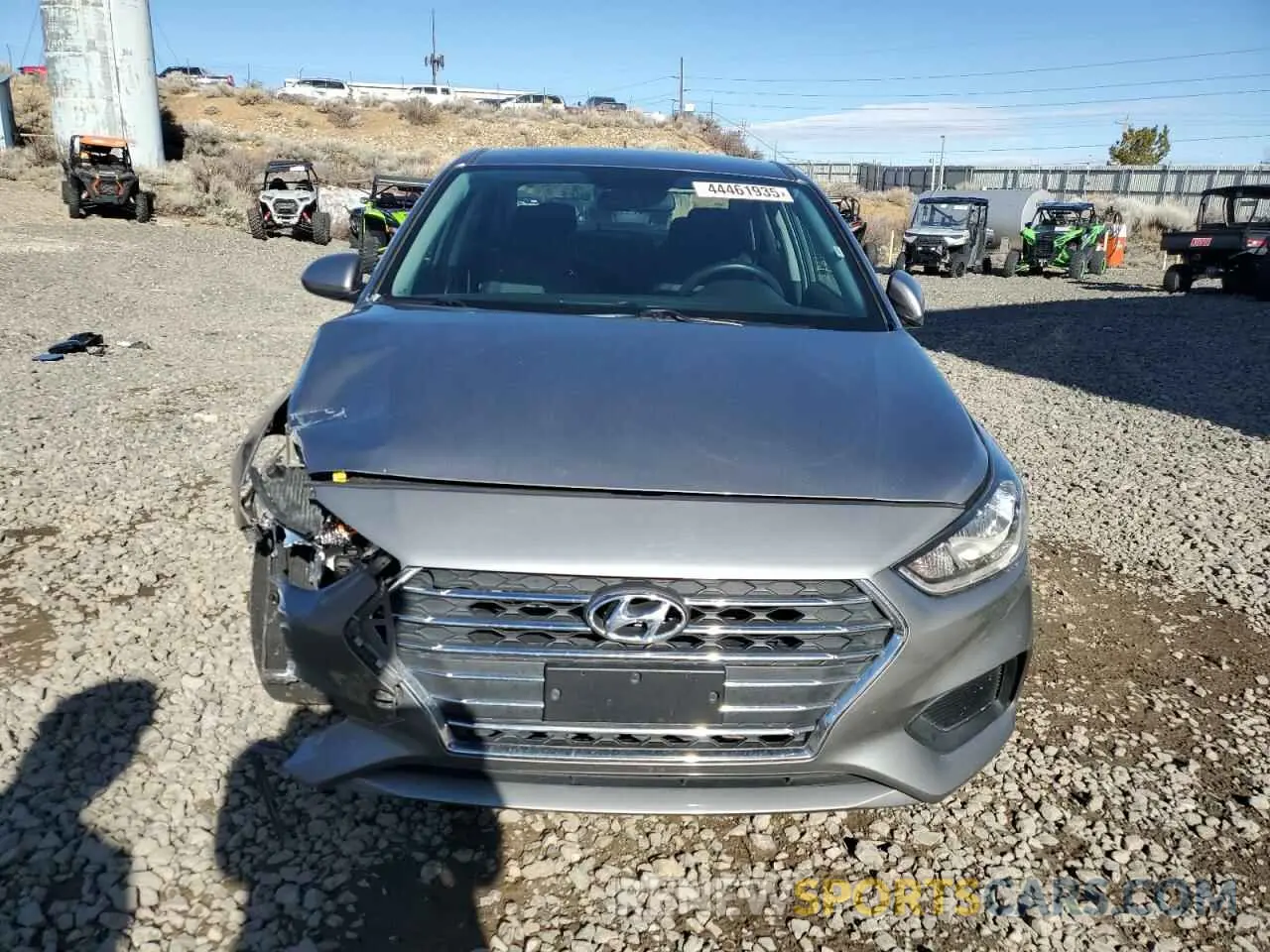 5 Photograph of a damaged car 3KPC24A66ME138298 HYUNDAI ACCENT 2021