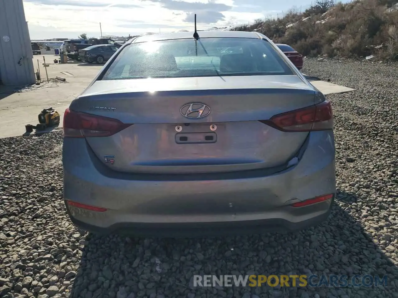 6 Photograph of a damaged car 3KPC24A66ME138298 HYUNDAI ACCENT 2021