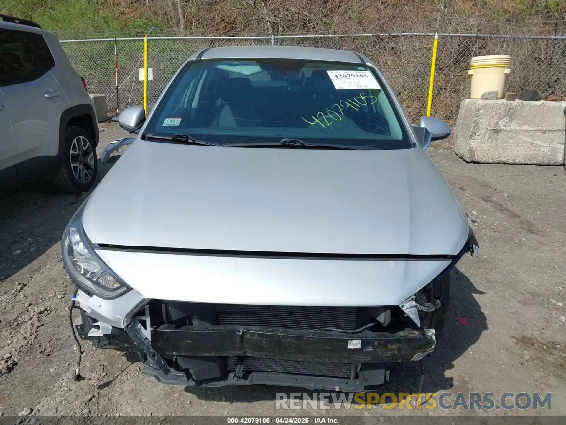 13 Photograph of a damaged car 3KPC24A66ME146496 HYUNDAI ACCENT 2021