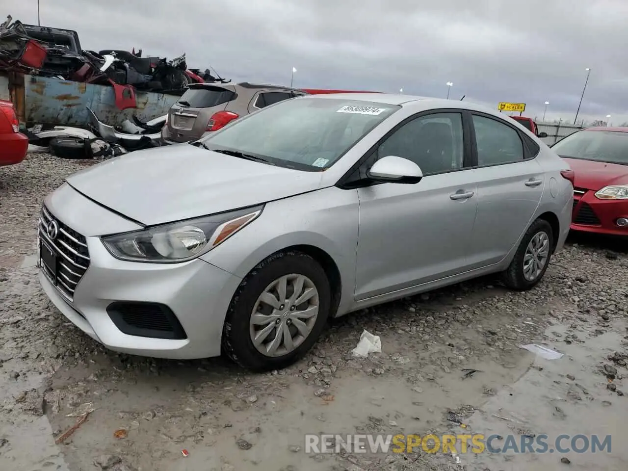 1 Photograph of a damaged car 3KPC24A66ME148829 HYUNDAI ACCENT 2021