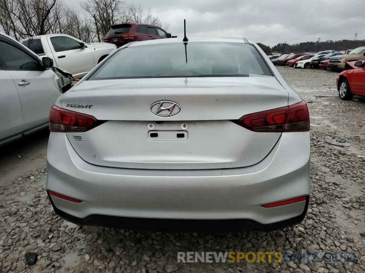 6 Photograph of a damaged car 3KPC24A66ME148829 HYUNDAI ACCENT 2021