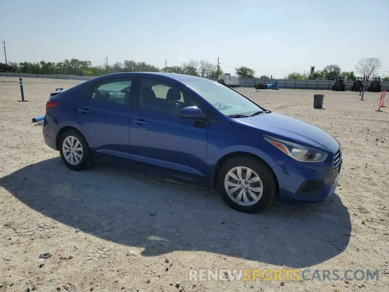 4 Photograph of a damaged car 3KPC24A66ME149088 HYUNDAI ACCENT 2021
