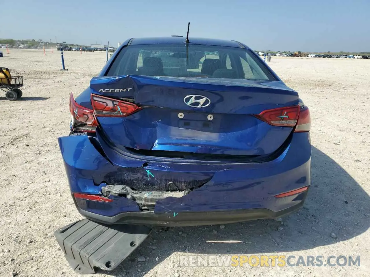 6 Photograph of a damaged car 3KPC24A66ME149088 HYUNDAI ACCENT 2021