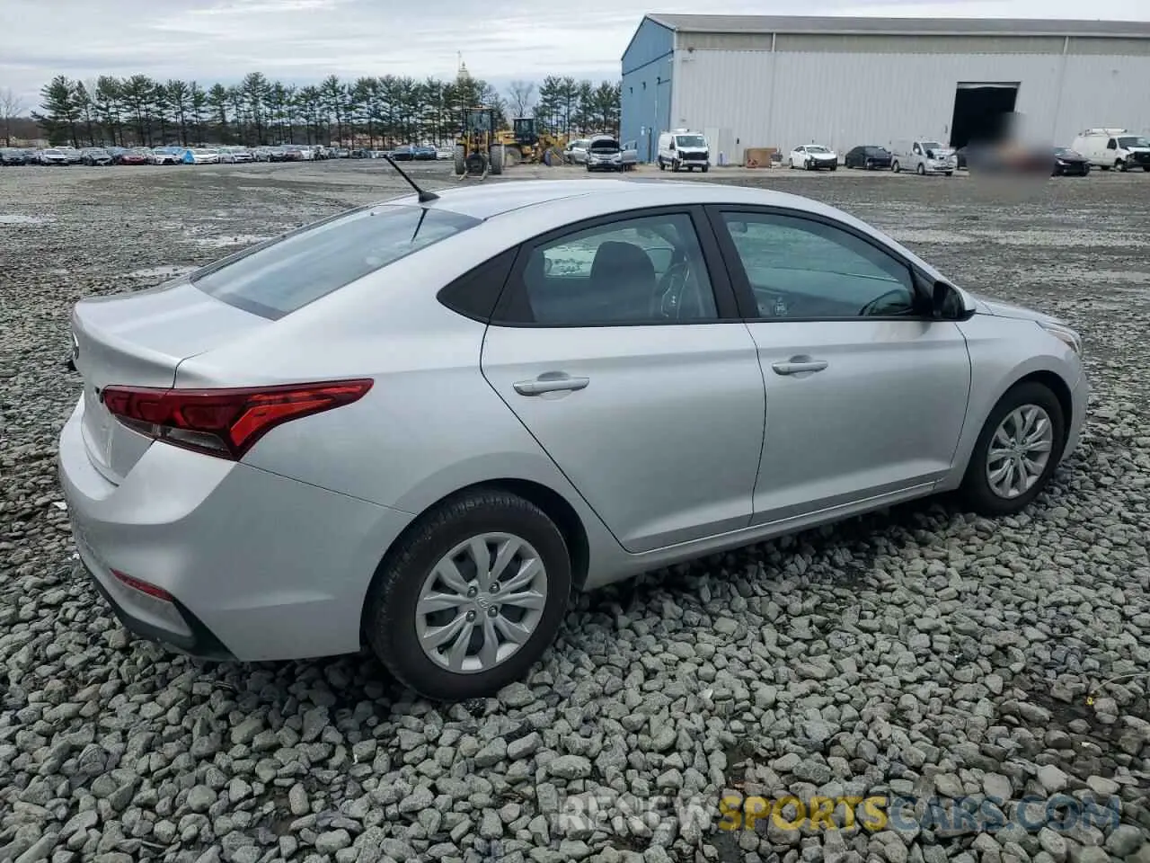 3 Photograph of a damaged car 3KPC24A67ME131120 HYUNDAI ACCENT 2021