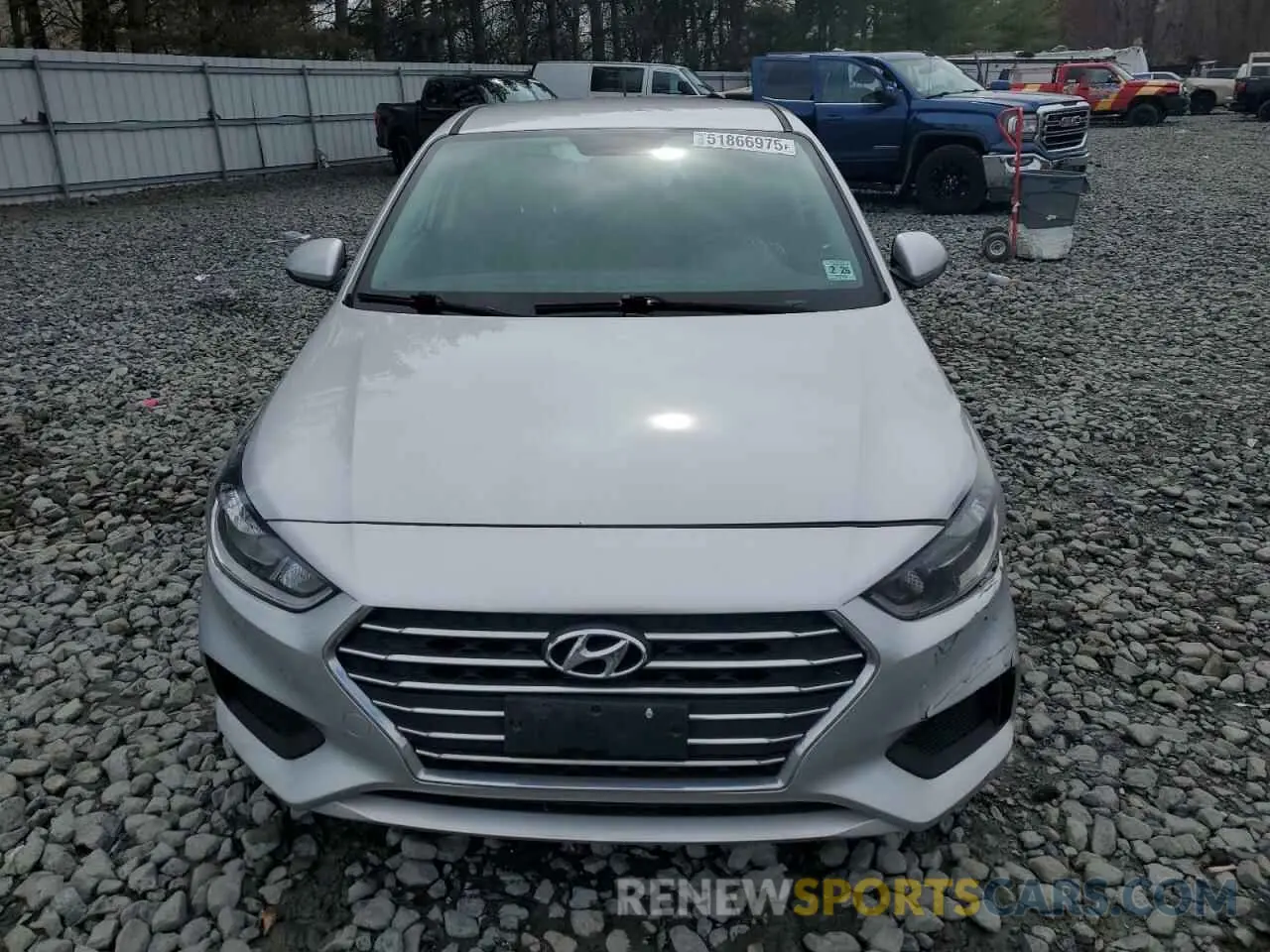 5 Photograph of a damaged car 3KPC24A67ME131120 HYUNDAI ACCENT 2021