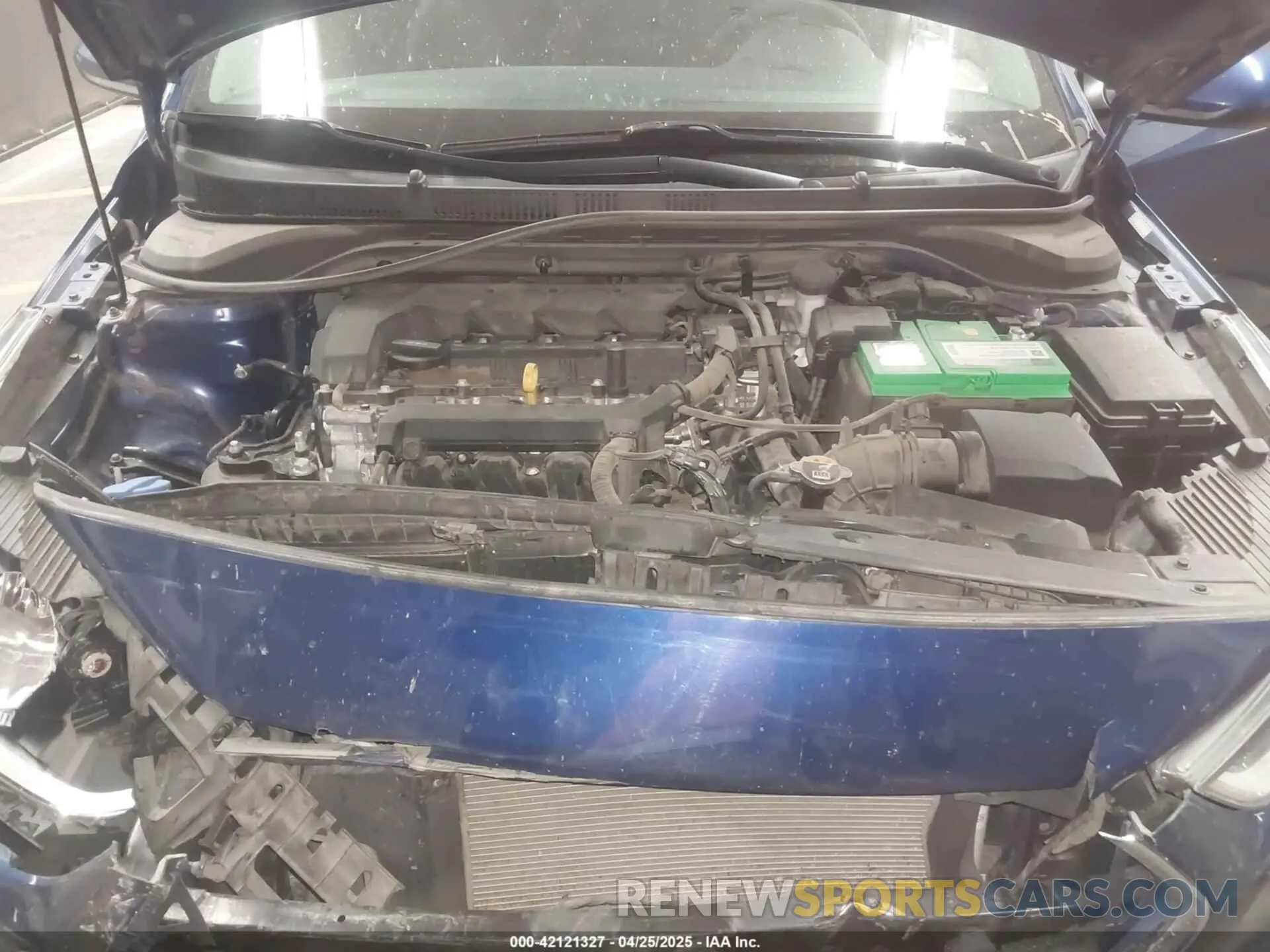 10 Photograph of a damaged car 3KPC24A67ME139394 HYUNDAI ACCENT 2021