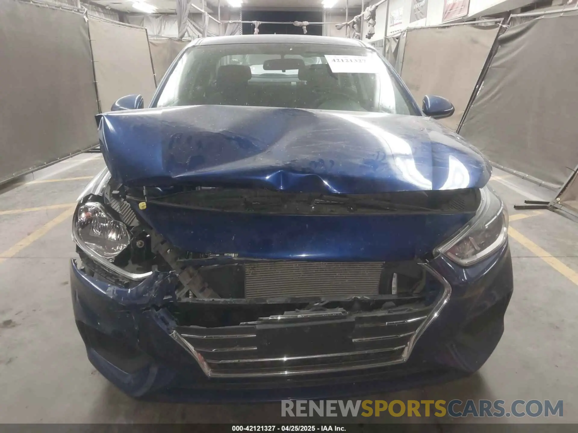 13 Photograph of a damaged car 3KPC24A67ME139394 HYUNDAI ACCENT 2021