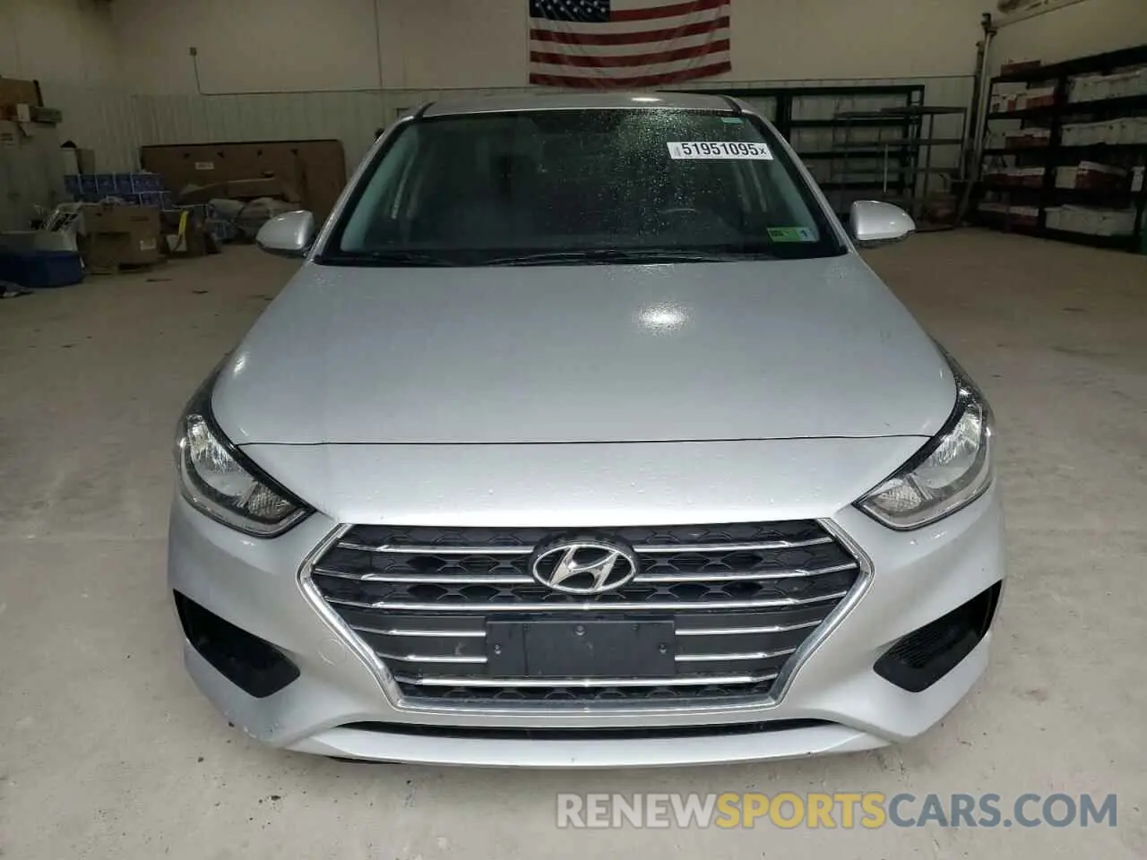 5 Photograph of a damaged car 3KPC24A67ME147138 HYUNDAI ACCENT 2021