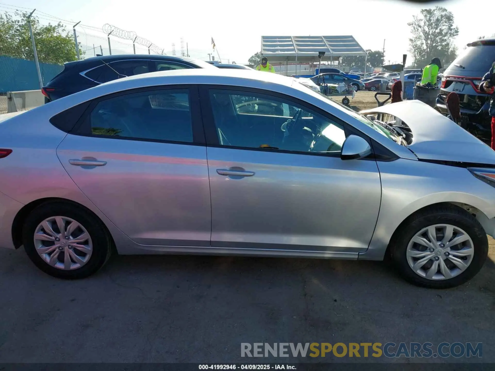 13 Photograph of a damaged car 3KPC24A67ME147172 HYUNDAI ACCENT 2021