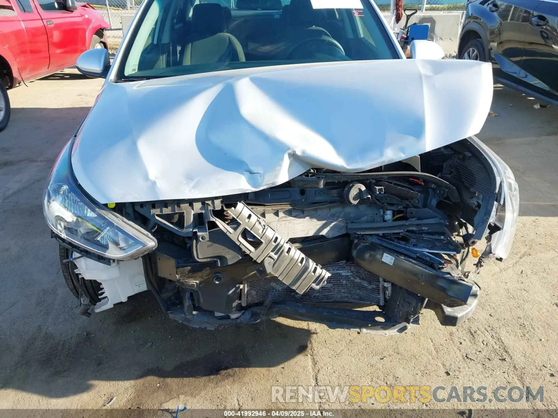 6 Photograph of a damaged car 3KPC24A67ME147172 HYUNDAI ACCENT 2021