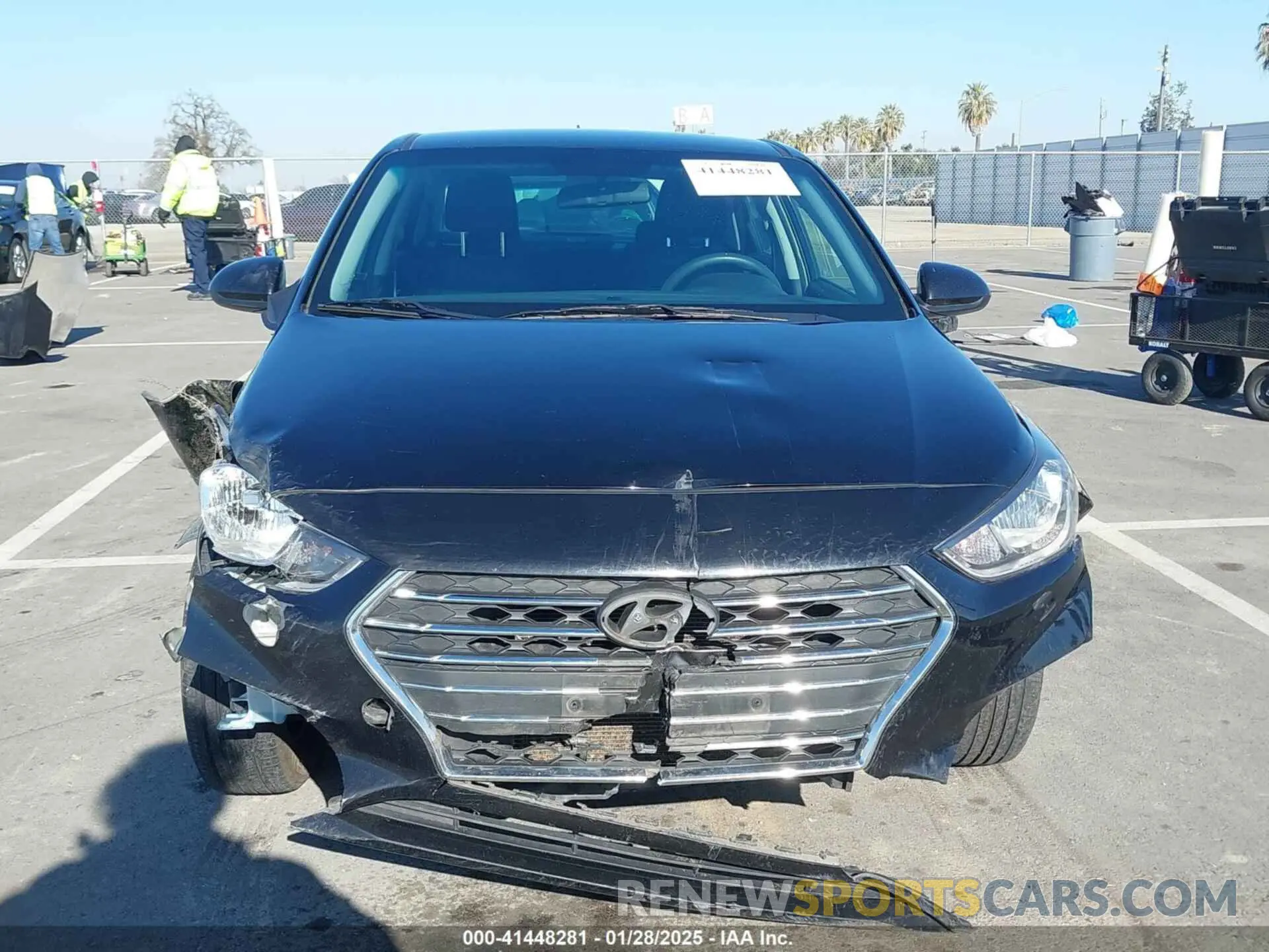 12 Photograph of a damaged car 3KPC24A67ME148693 HYUNDAI ACCENT 2021