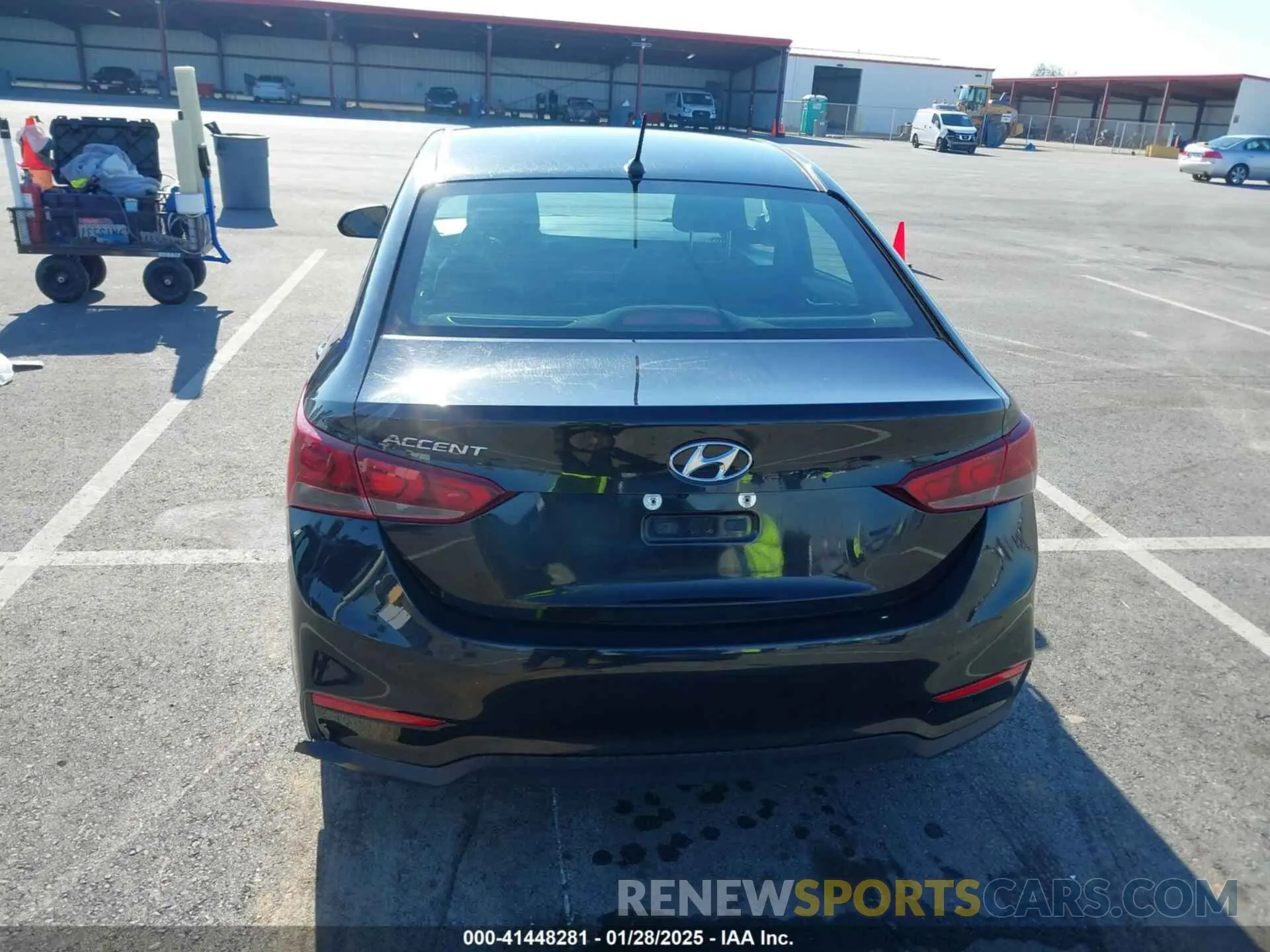 16 Photograph of a damaged car 3KPC24A67ME148693 HYUNDAI ACCENT 2021