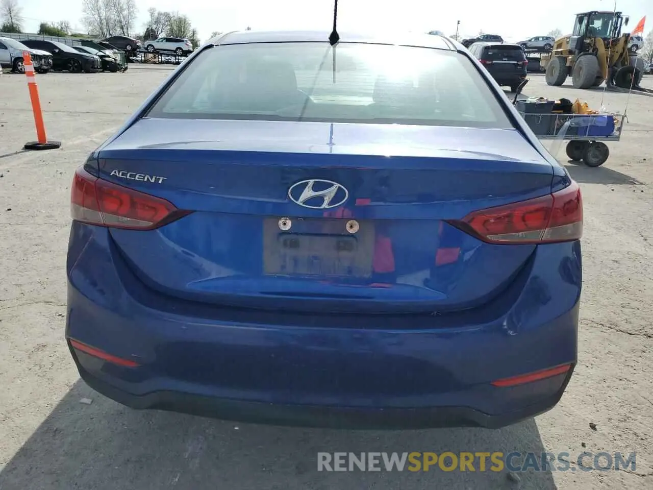 6 Photograph of a damaged car 3KPC24A68ME131711 HYUNDAI ACCENT 2021