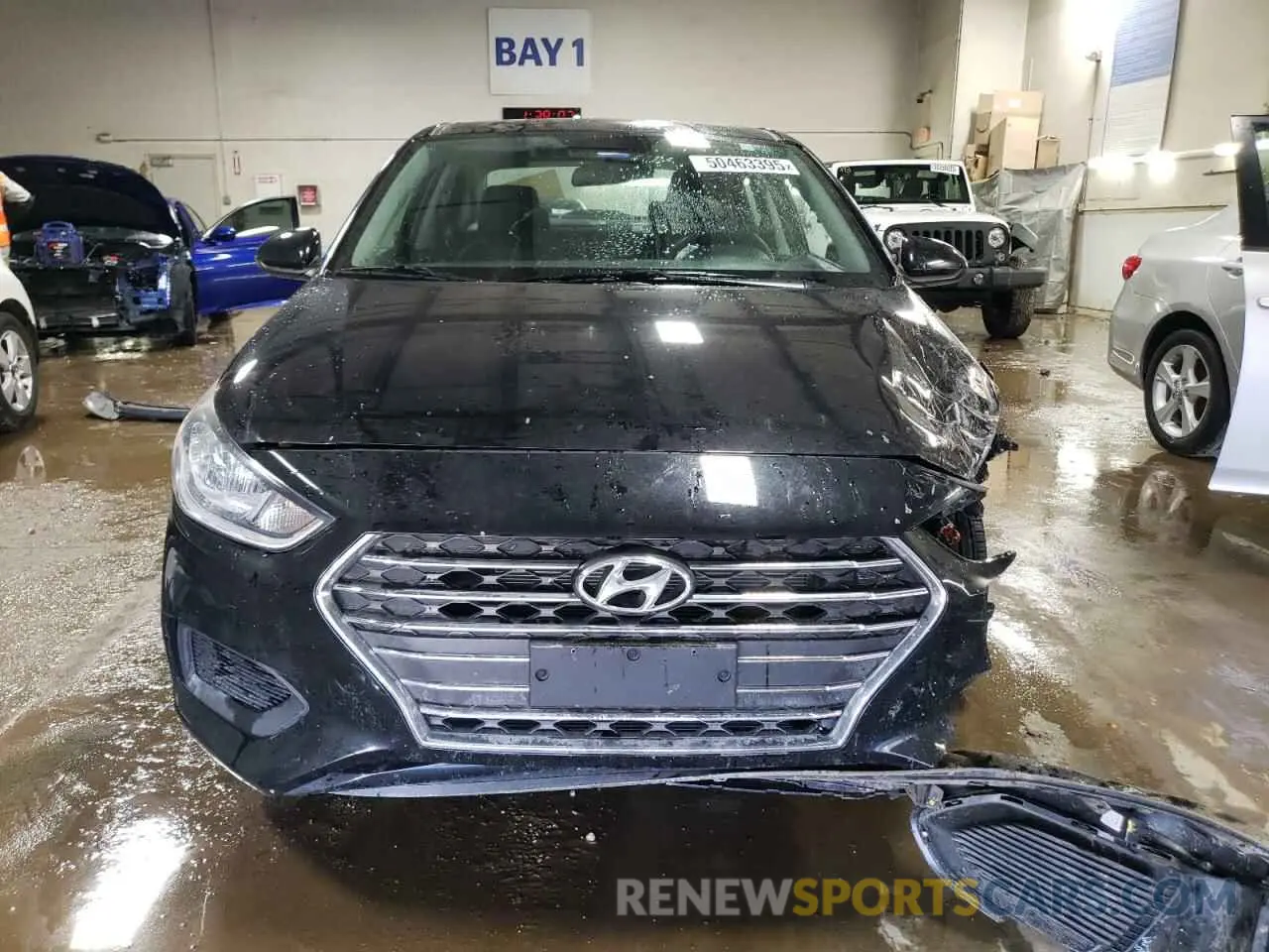 5 Photograph of a damaged car 3KPC24A68ME132390 HYUNDAI ACCENT 2021
