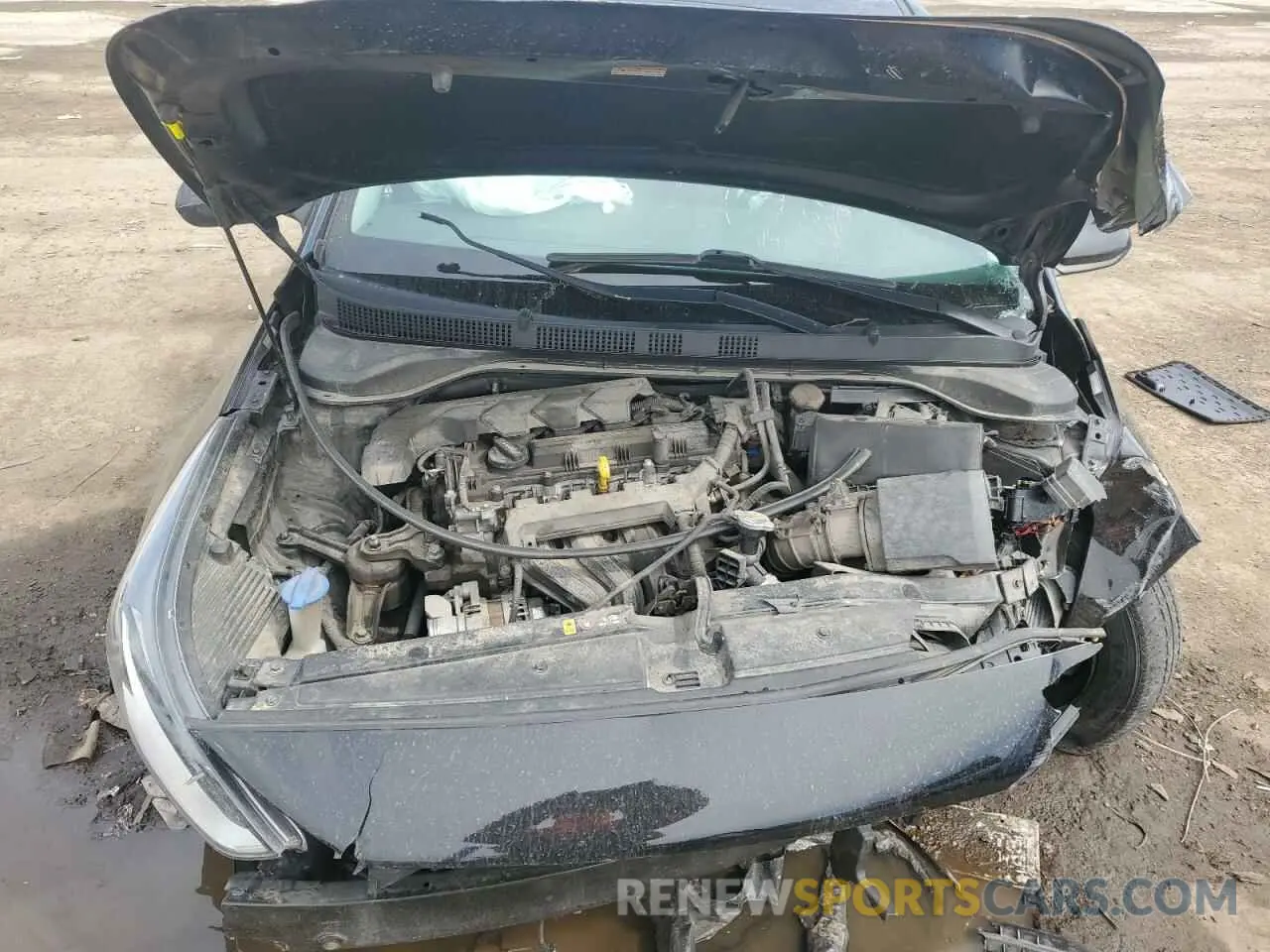 11 Photograph of a damaged car 3KPC24A68ME134687 HYUNDAI ACCENT 2021