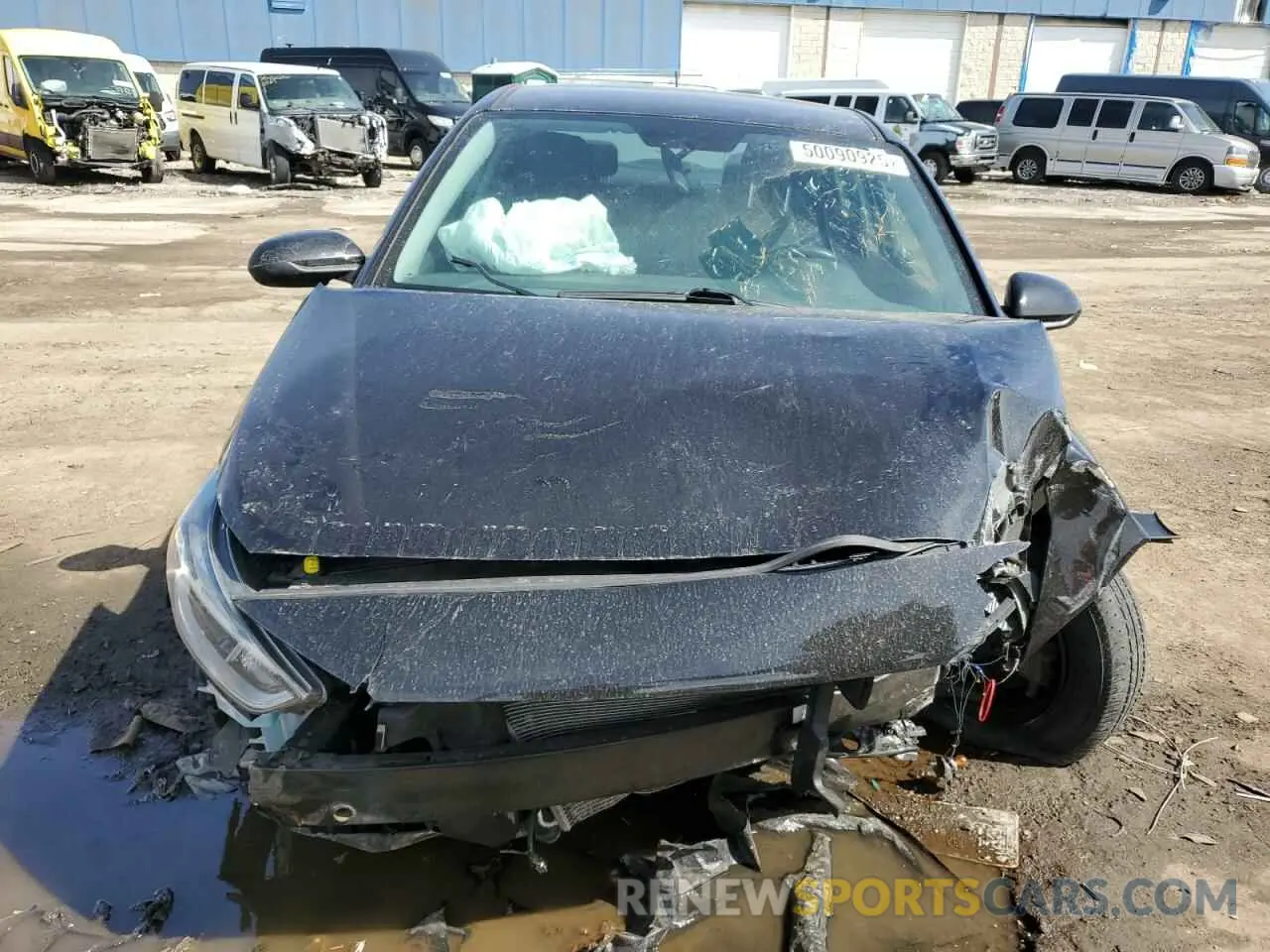 5 Photograph of a damaged car 3KPC24A68ME134687 HYUNDAI ACCENT 2021