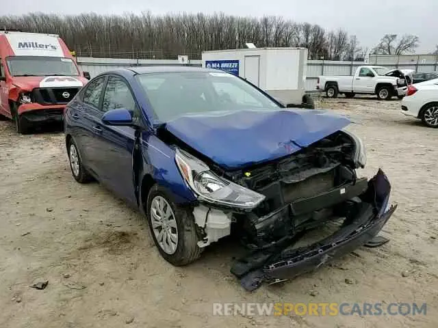 11 Photograph of a damaged car 3KPC24A68ME140795 HYUNDAI ACCENT 2021