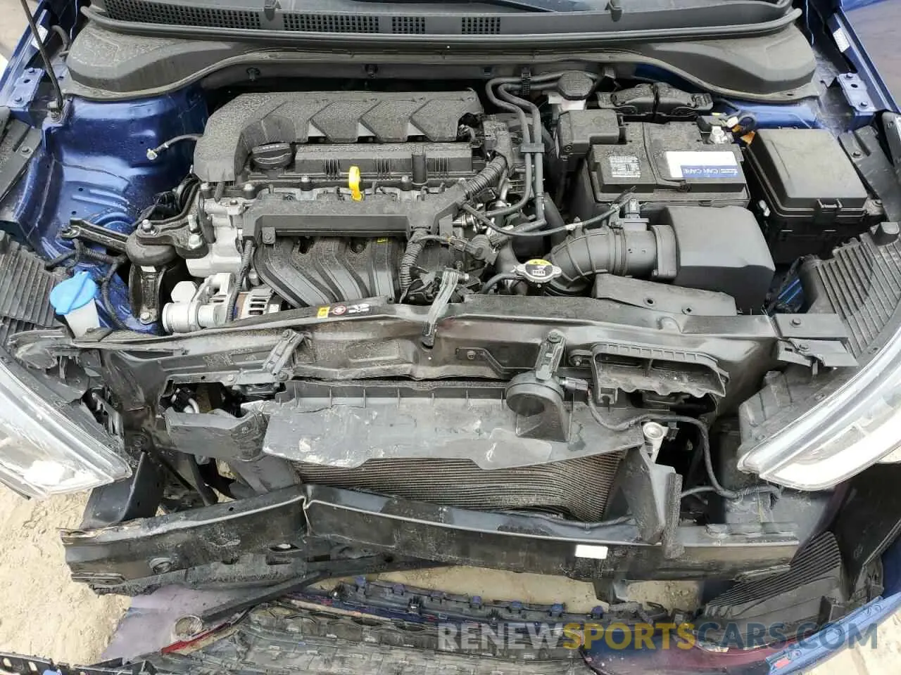 12 Photograph of a damaged car 3KPC24A68ME140795 HYUNDAI ACCENT 2021