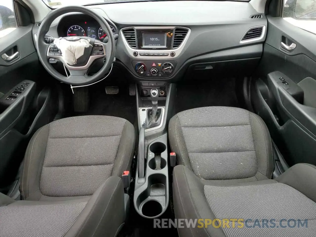8 Photograph of a damaged car 3KPC24A68ME140795 HYUNDAI ACCENT 2021