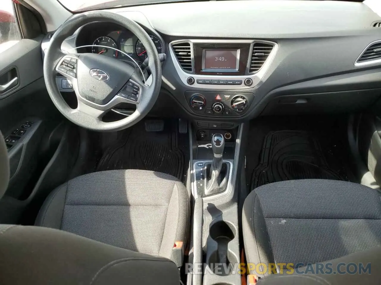 8 Photograph of a damaged car 3KPC24A68ME147066 HYUNDAI ACCENT 2021