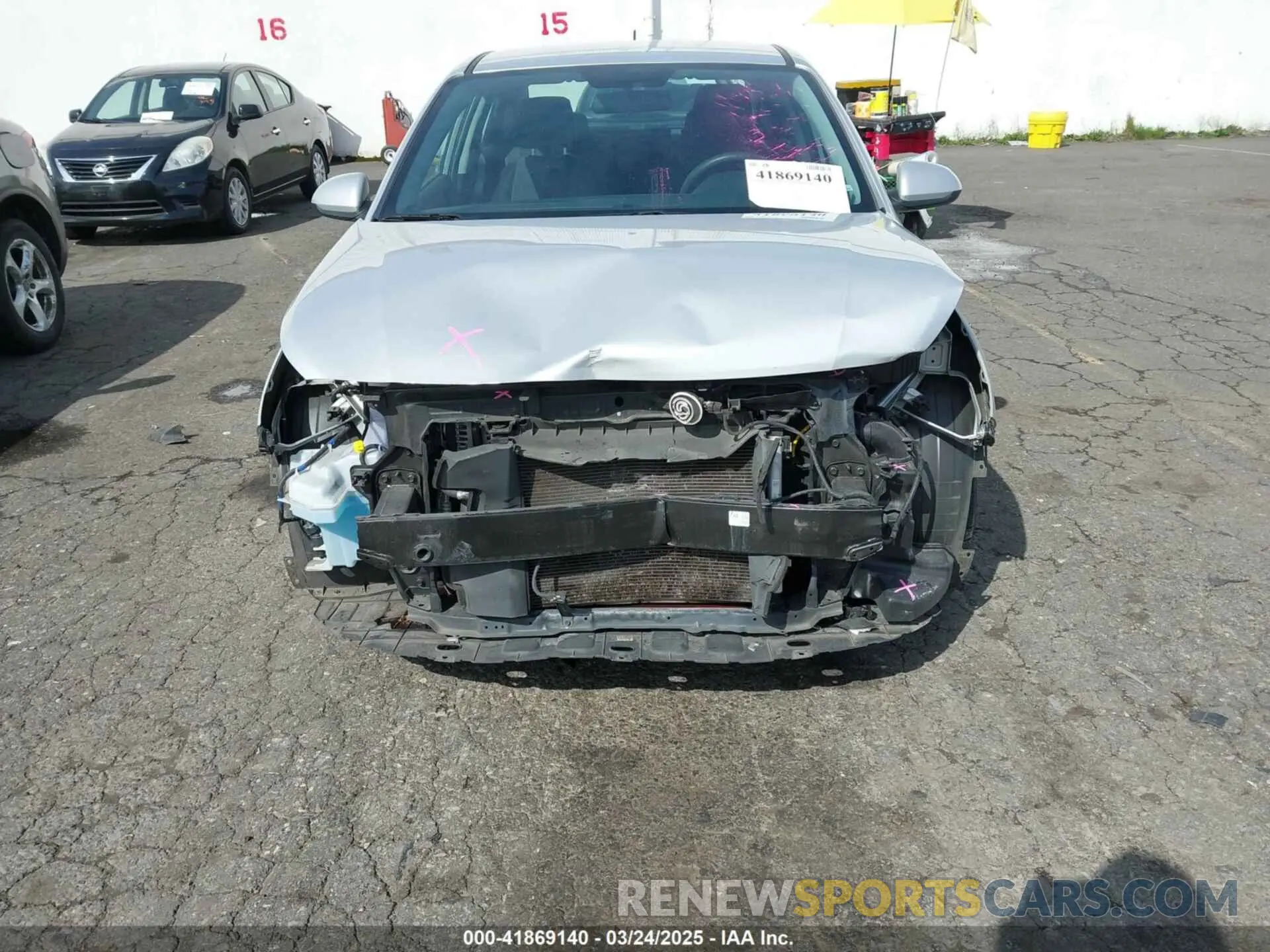 6 Photograph of a damaged car 3KPC24A68ME149058 HYUNDAI ACCENT 2021
