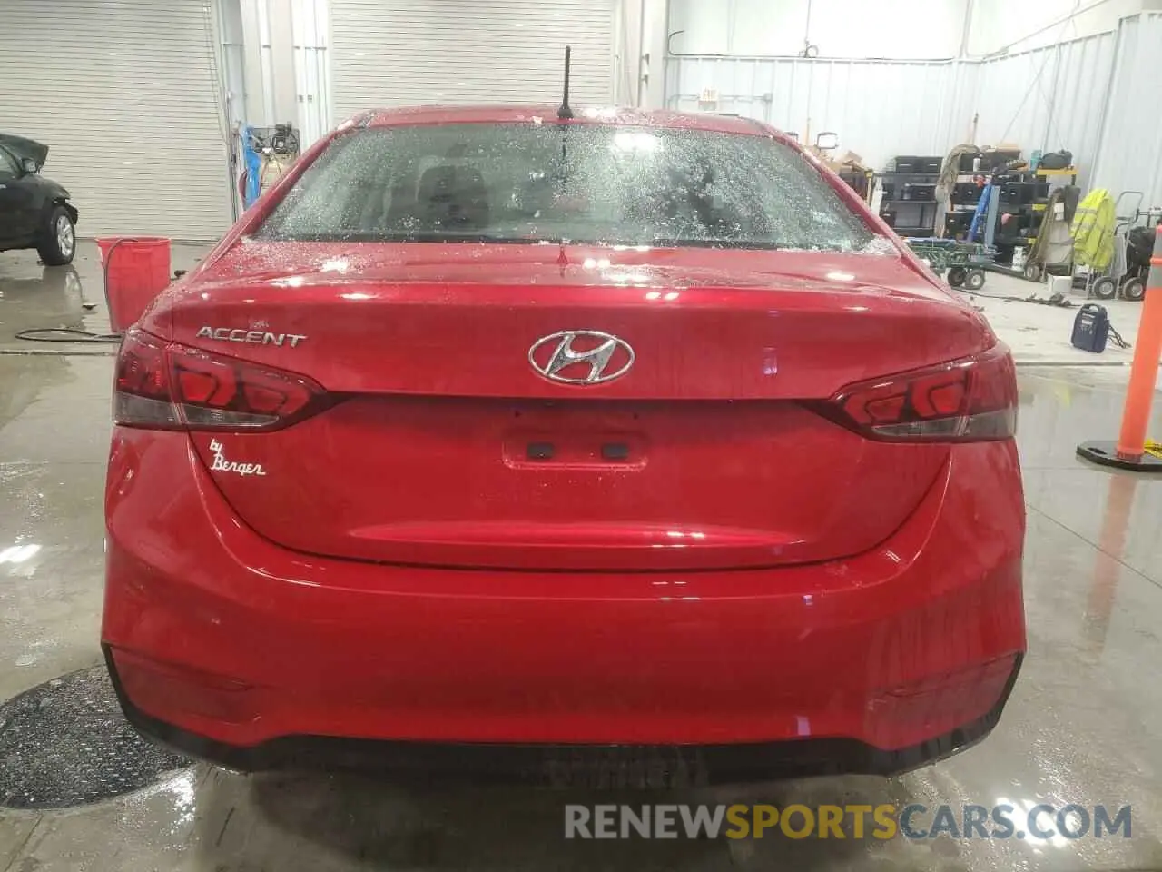 6 Photograph of a damaged car 3KPC24A68ME150789 HYUNDAI ACCENT 2021