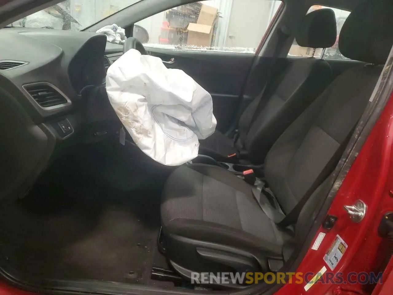 7 Photograph of a damaged car 3KPC24A68ME150789 HYUNDAI ACCENT 2021