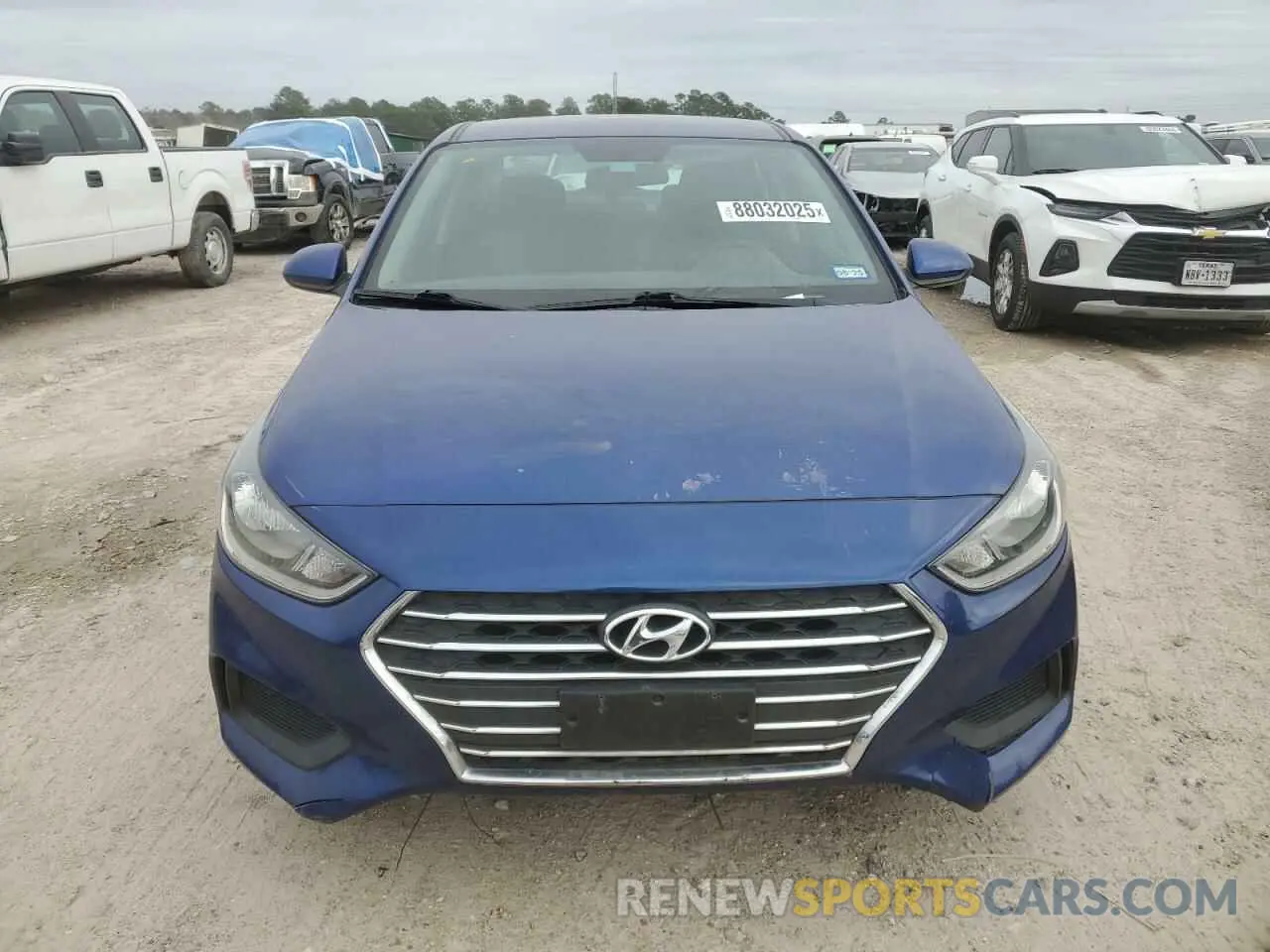 5 Photograph of a damaged car 3KPC24A69ME132205 HYUNDAI ACCENT 2021