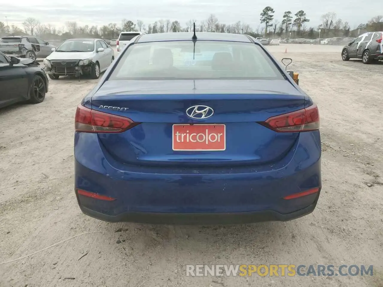 6 Photograph of a damaged car 3KPC24A69ME132205 HYUNDAI ACCENT 2021