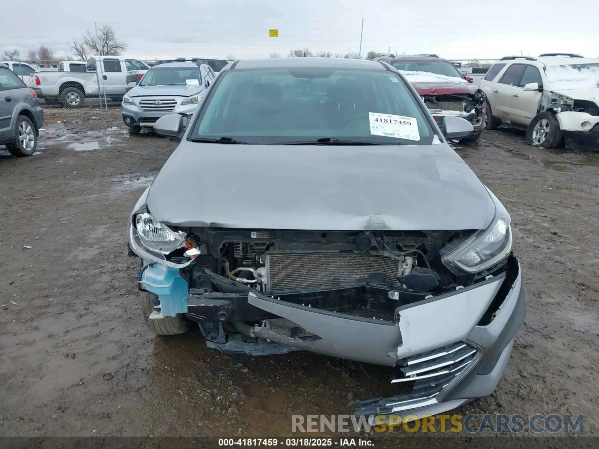 12 Photograph of a damaged car 3KPC24A69ME140322 HYUNDAI ACCENT 2021