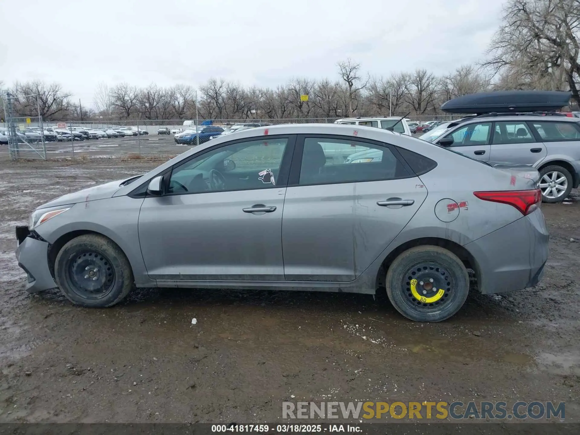 14 Photograph of a damaged car 3KPC24A69ME140322 HYUNDAI ACCENT 2021