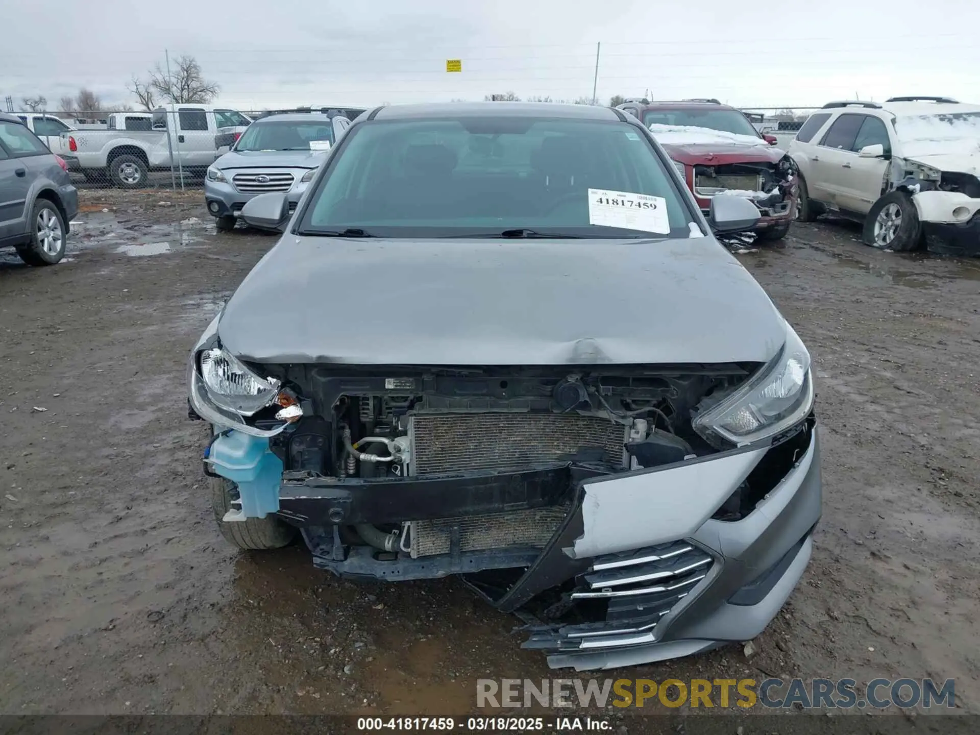 6 Photograph of a damaged car 3KPC24A69ME140322 HYUNDAI ACCENT 2021