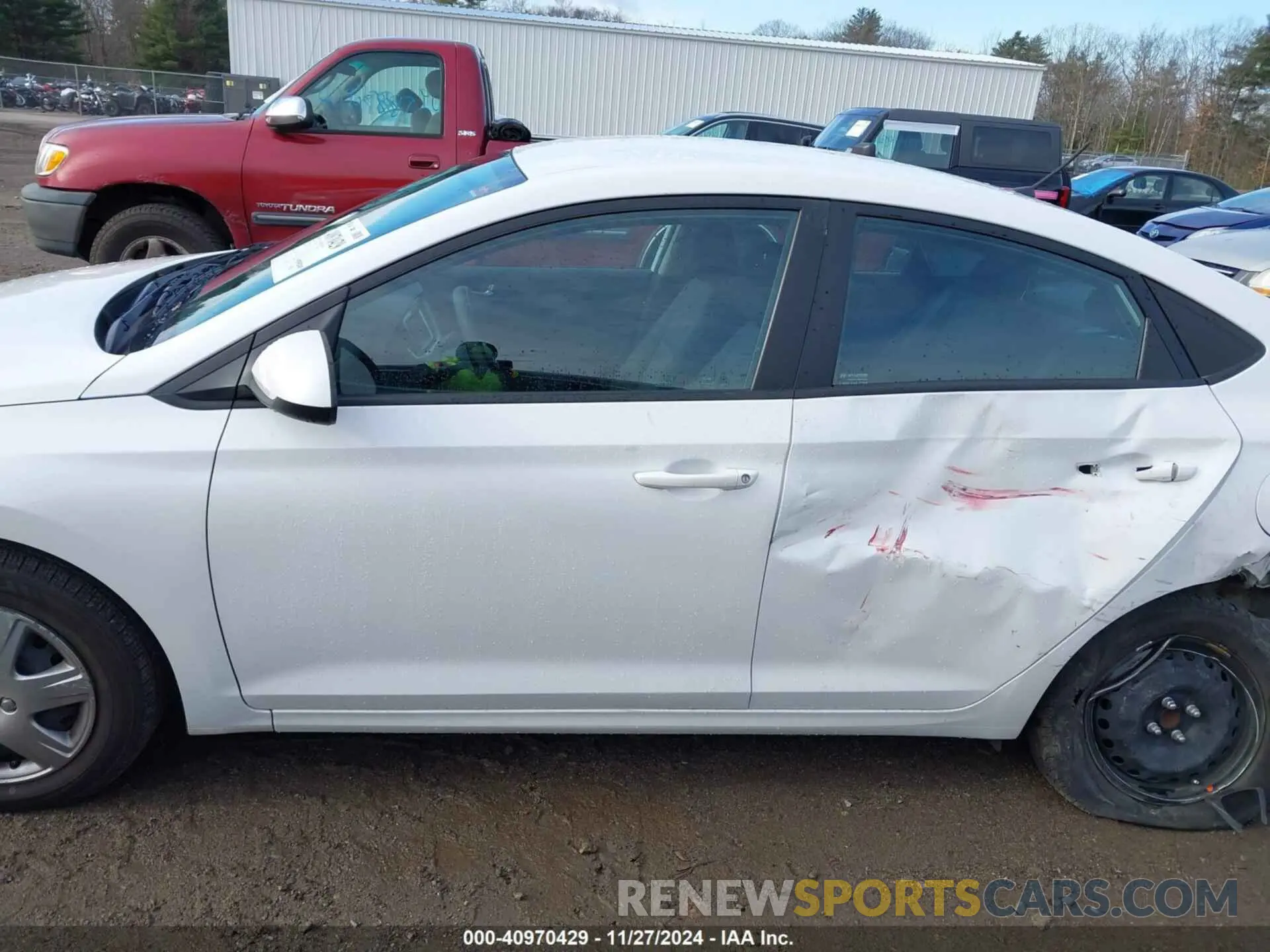 14 Photograph of a damaged car 3KPC24A69ME149960 HYUNDAI ACCENT 2021