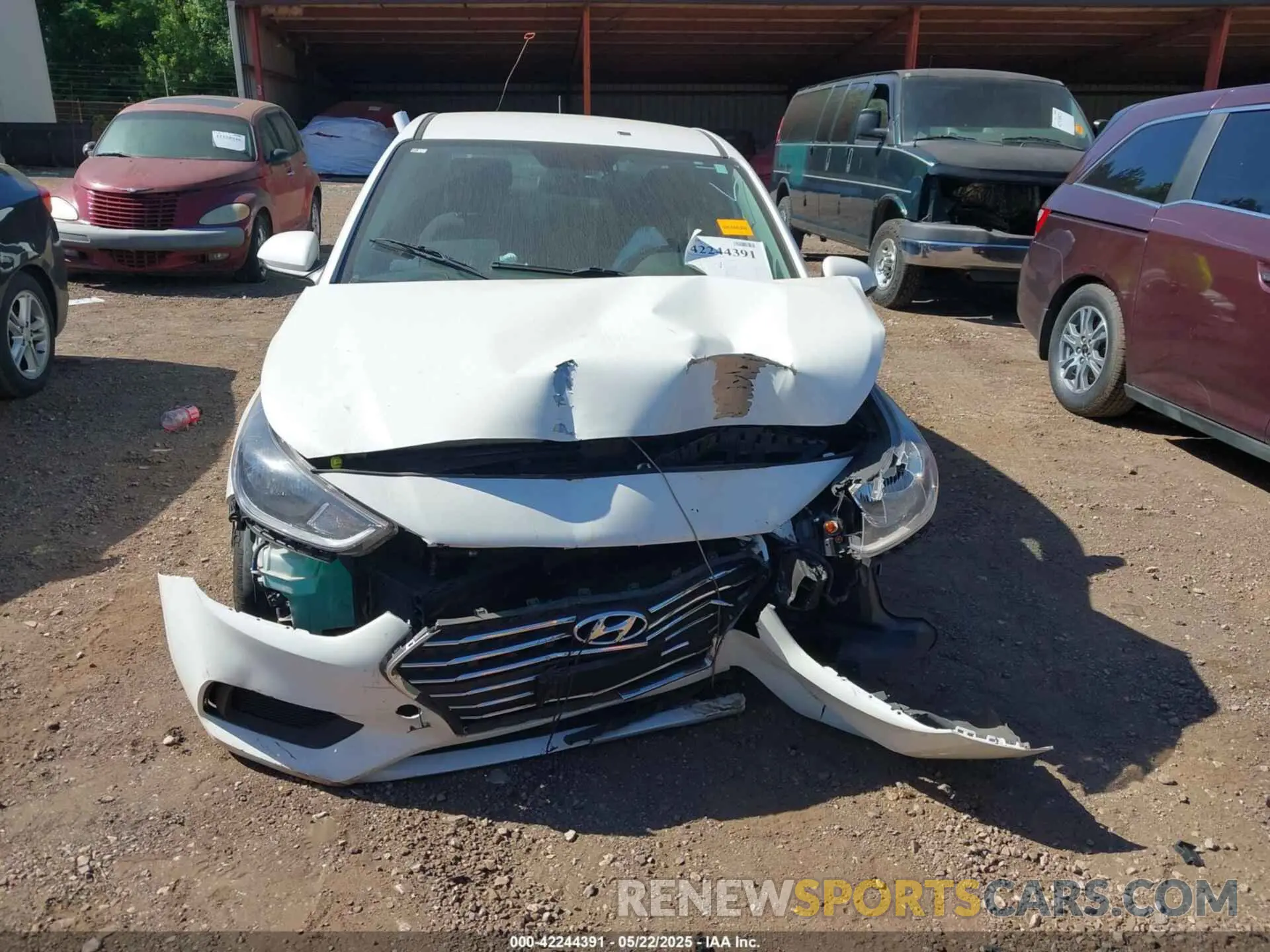 13 Photograph of a damaged car 3KPC24A6XME132648 HYUNDAI ACCENT 2021