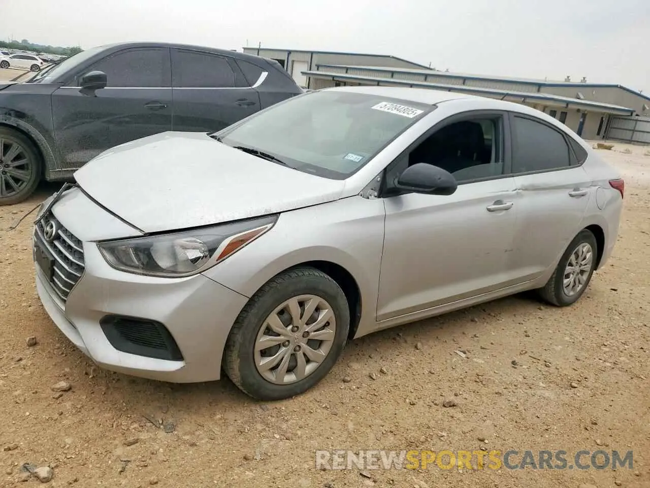 1 Photograph of a damaged car 3KPC24A6XME134643 HYUNDAI ACCENT 2021
