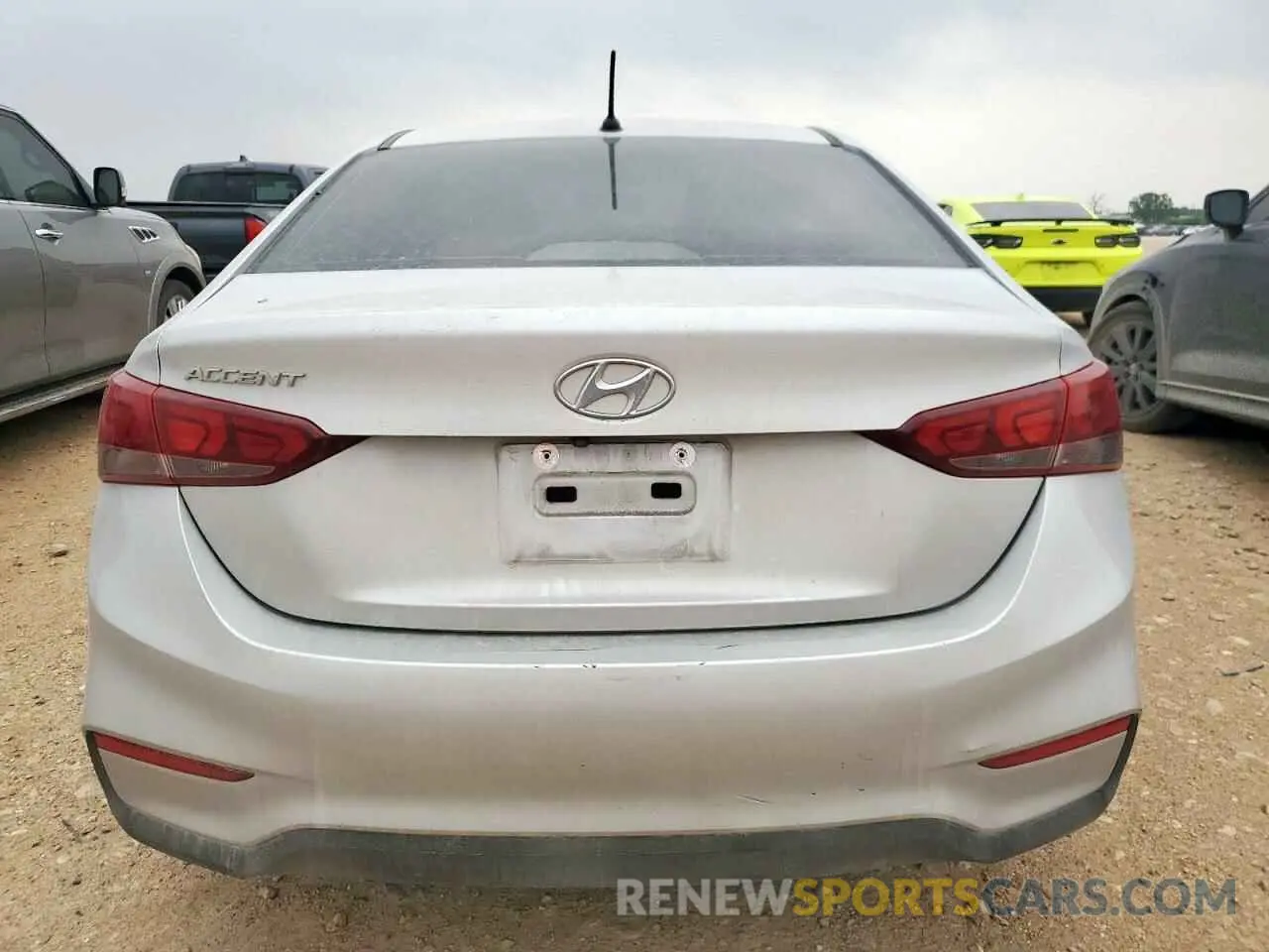 6 Photograph of a damaged car 3KPC24A6XME134643 HYUNDAI ACCENT 2021