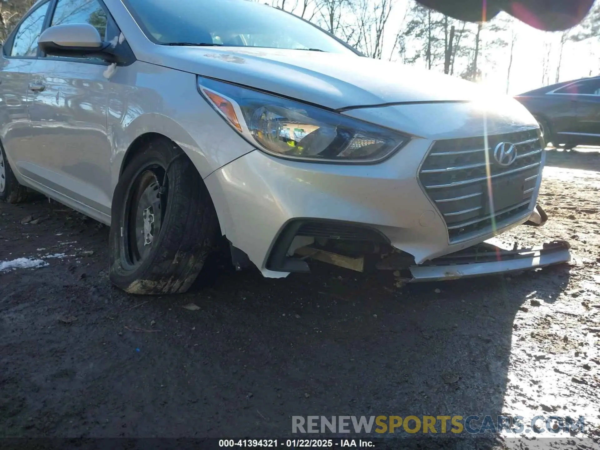 6 Photograph of a damaged car 3KPC24A6XME134920 HYUNDAI ACCENT 2021