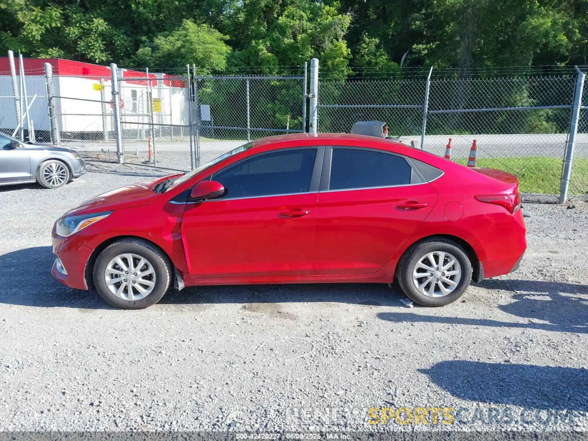 14 Photograph of a damaged car 3KPC24A60NE165708 HYUNDAI ACCENT 2022