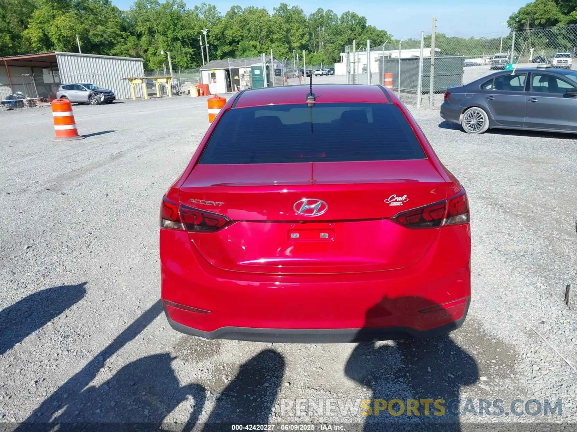 16 Photograph of a damaged car 3KPC24A60NE165708 HYUNDAI ACCENT 2022