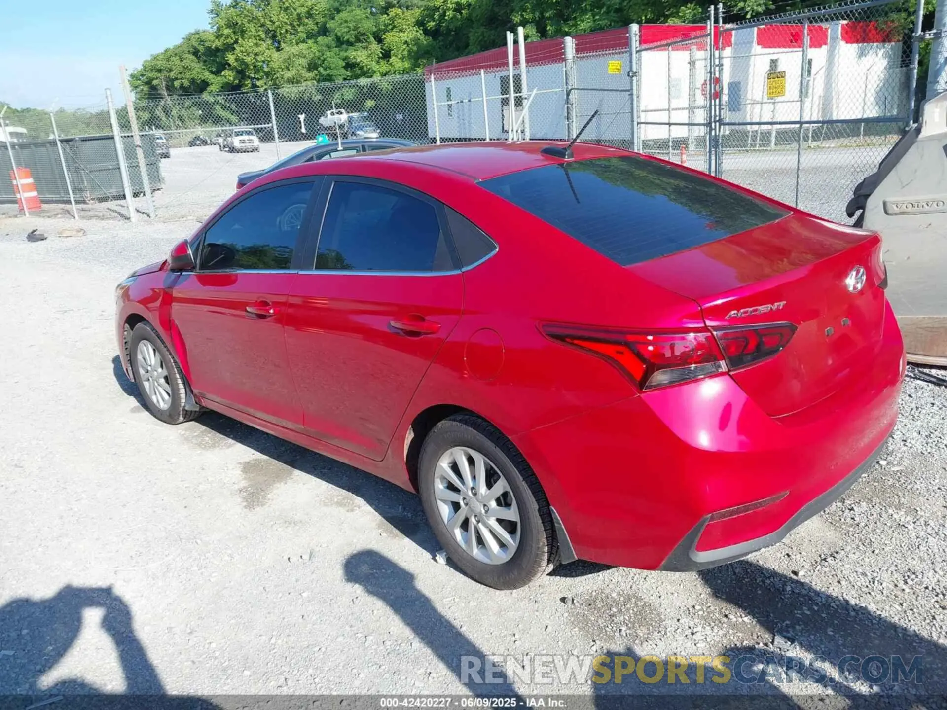 3 Photograph of a damaged car 3KPC24A60NE165708 HYUNDAI ACCENT 2022