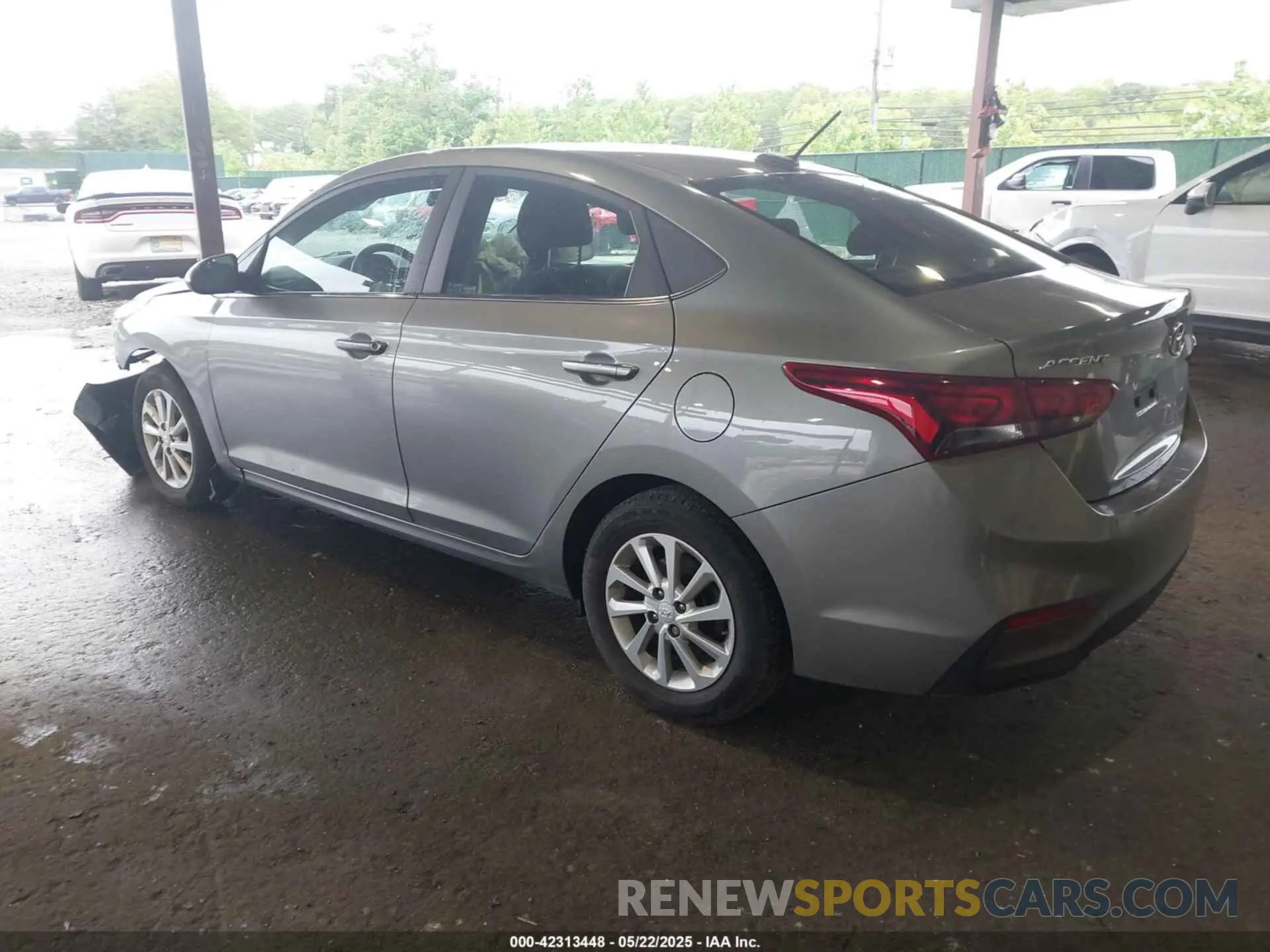 3 Photograph of a damaged car 3KPC24A60NE179043 HYUNDAI ACCENT 2022