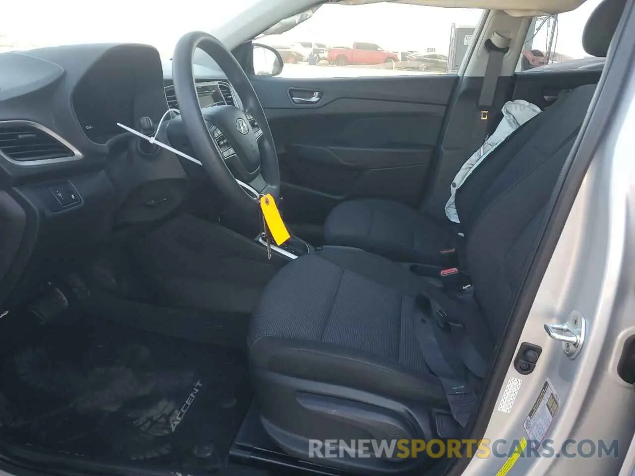 7 Photograph of a damaged car 3KPC24A60NE182069 HYUNDAI ACCENT 2022