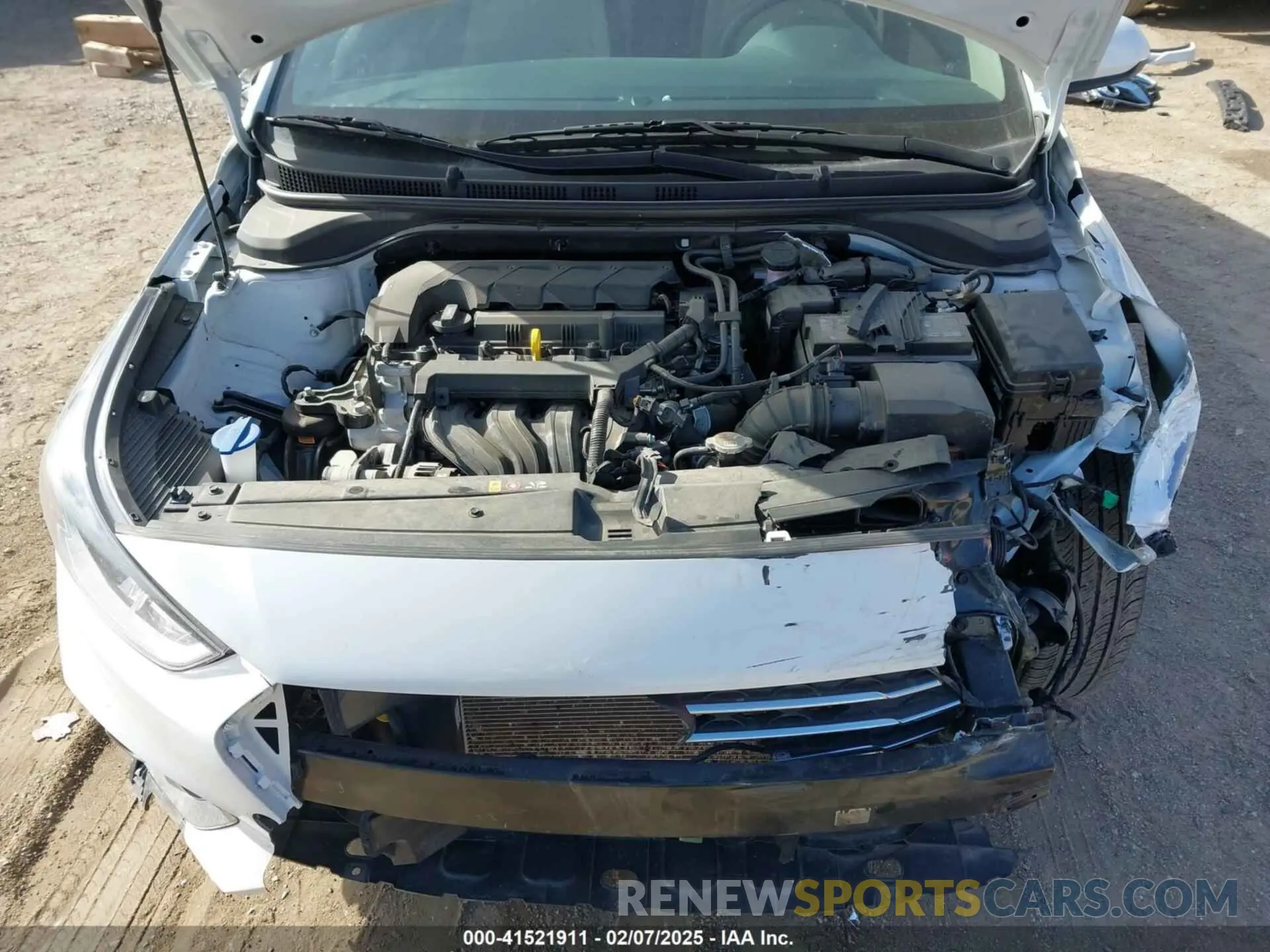 10 Photograph of a damaged car 3KPC24A60NE190169 HYUNDAI ACCENT 2022