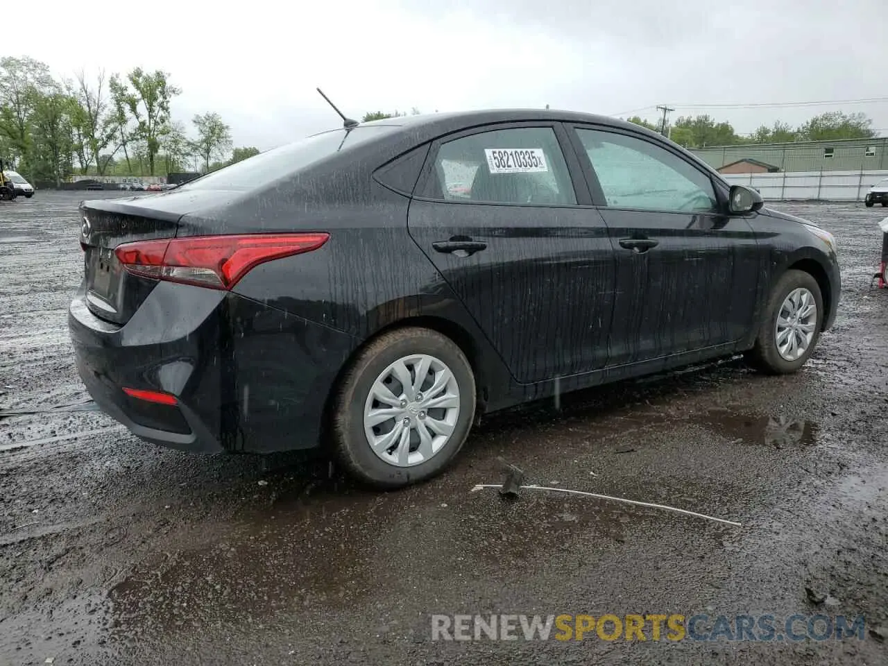 3 Photograph of a damaged car 3KPC24A61NE160873 HYUNDAI ACCENT 2022