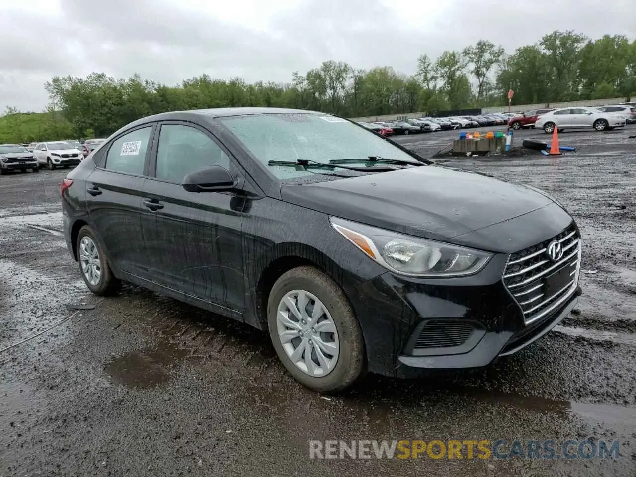 4 Photograph of a damaged car 3KPC24A61NE160873 HYUNDAI ACCENT 2022