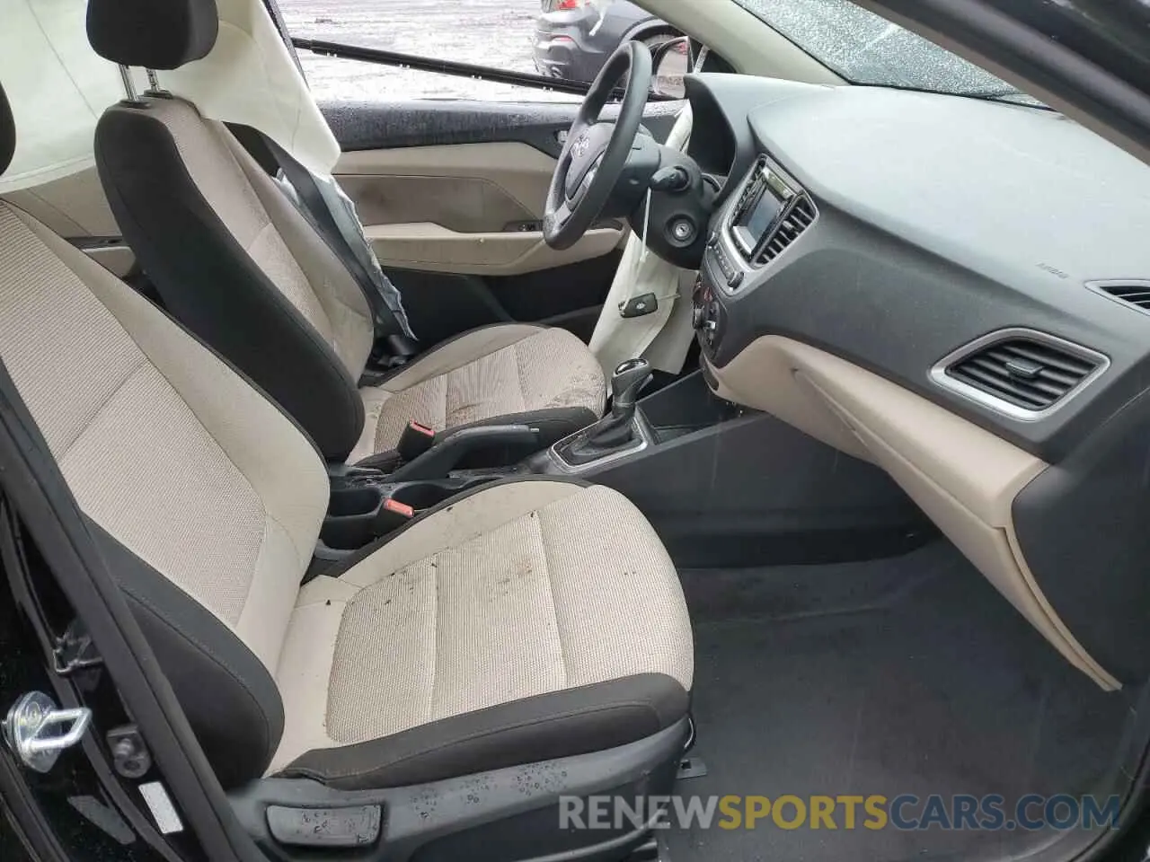 7 Photograph of a damaged car 3KPC24A61NE160873 HYUNDAI ACCENT 2022