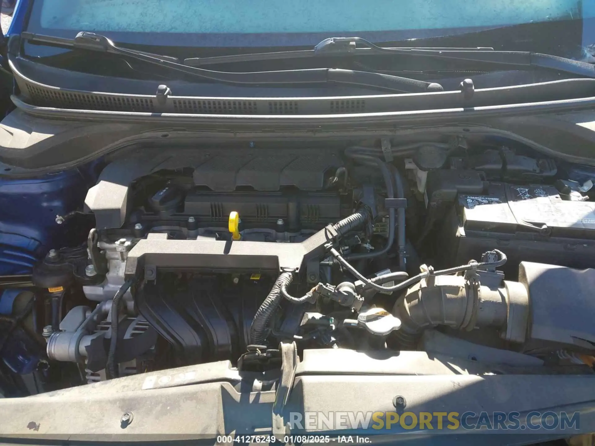 10 Photograph of a damaged car 3KPC24A61NE165247 HYUNDAI ACCENT 2022