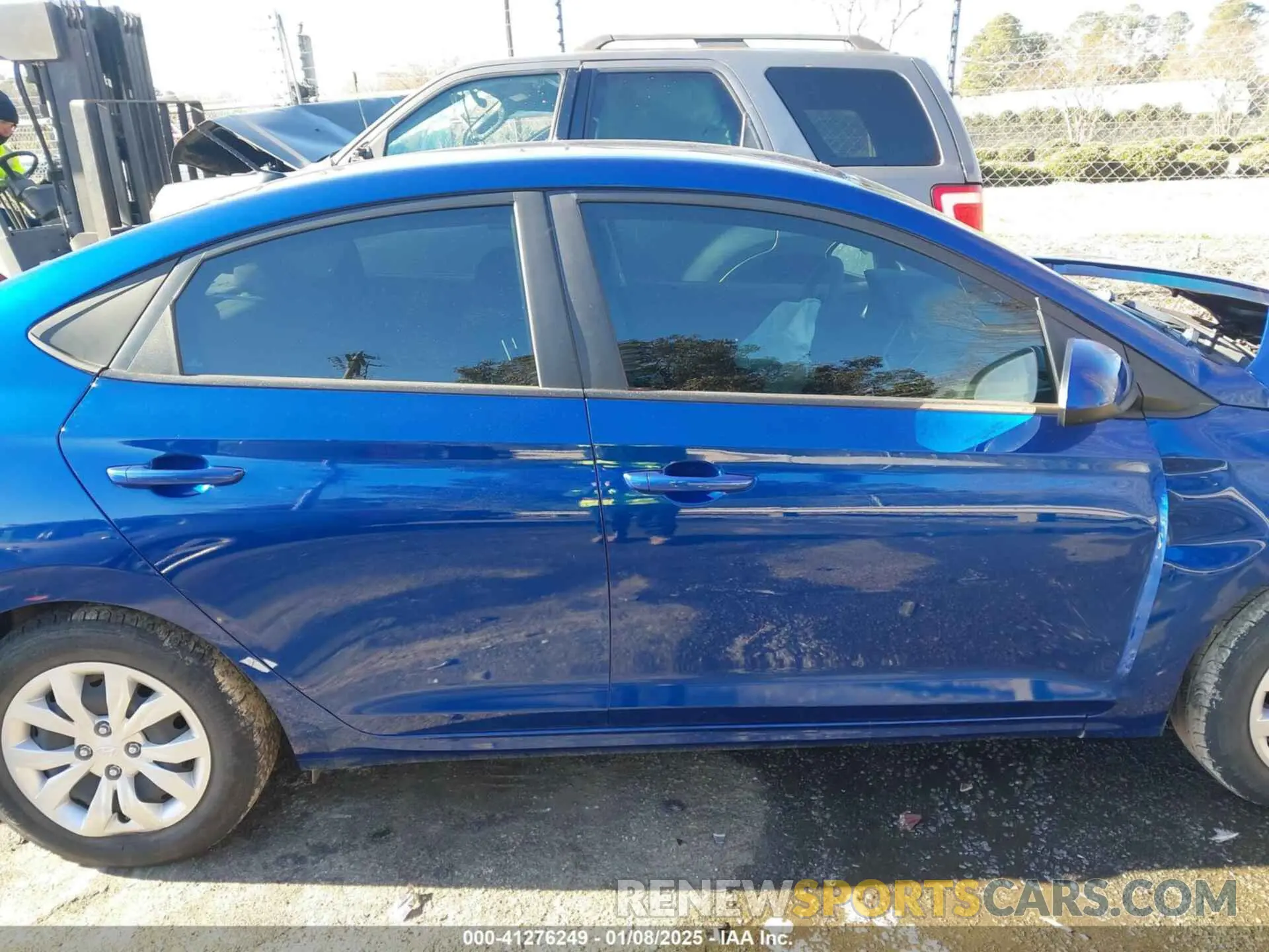12 Photograph of a damaged car 3KPC24A61NE165247 HYUNDAI ACCENT 2022